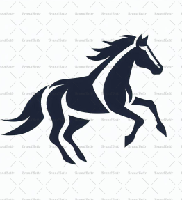 Galoppierendes Pferd